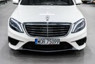 Mercedes S 63 AMG 4Matic Long 5.5 V8 585 KM. Designo Biel Diamentowa. 48 tys km! - 12