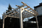 Pergola 330cm x 360cm Krata Wiata Altana Zadaszenie Sosna - 5