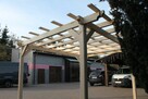 Pergola 330cm x 360cm Krata Wiata Altana Zadaszenie Sosna - 7