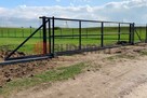 Brama przesuwna samonośna wjazdowa panelowa wózki rolki - 5