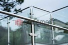 Balustrada Stal Nierdzewna Barierka Poręcz Szkło Pręt Słupek - 7