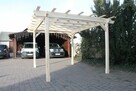 Pergola 330cm x 360cm Krata Wiata Altana Zadaszenie Sosna - 2