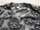 Niebieska bluzka/koszula w kwiaty - 6XL/52 - 2