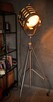 Lampa loft duża podłogowa filmowa teatralna PRL 1963 r - 14