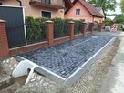 Układanie kostki brukowej płyt ażurowych utwardzanie terenu - 5