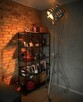 Lampa loft duża podłogowa filmowa teatralna PRL 1963 r - 7