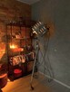 Lampa loft duża podłogowa filmowa teatralna PRL 1963 r - 5