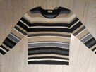 Sweter damski w paski - 1