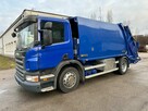 Scania P230 śmieciarka z wagą NTM 14m3 EURO 5 - 1