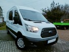 Ford Transit 2016 9 osób zadbany 2.2d niski autentyczny przebieg FV23% - 4