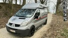 Renault Trafic long Kamper 2.0dci łóżko lodówka kuchenka ,tv 2x markiza  zamiana gwa - 1