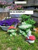 żaby ogrodowe komplet żab żabki z gipsu dekoracja - 8