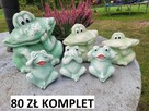 żaby ogrodowe komplet żab żabki z gipsu dekoracja - 13