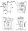 Silnik spalinowy diesel WEIMA WM178F 6.0KM - 10