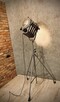Lampa LOFT 1963 r PRL oświetlenie filmowo teatralna zabytek - 9