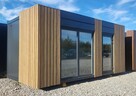 Pawilon Biurowy Kontener Handlowy 9x3 z wc Komis Kwiaciarnia - 5