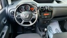 Dacia Dokker TYLKO 73 tys km 1.6SCE 102KM, Laureate, Salon PL Serwis ASO, F.VAT23%, - 12