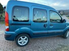 Renault Kangoo Klimatyzacja sprawna, alufelgi, 2* drzwi suwane, przebieg gwar, zarej. - 5