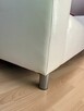 sofa biała ekoskóra IKEA - 3