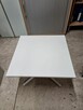 Stół biały kawowy NOVUS 60x60cm stoły do biur domu kuchni - 2
