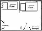 Dwa domy na wsi Całoroczne lub Rekreacyjne - 1