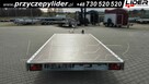 TM-373 przyczepa CarKeeper 460x203cm, laweta płaska uchylna - 4