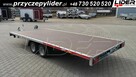 TM-373 przyczepa CarKeeper 460x203cm, laweta płaska uchylna - 5