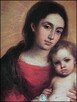 Obraz na płótnie -Virgin And Child In Glory, Murillo - 1