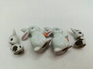 Figurki mini króliki zajączki - 4