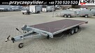 TM-373 przyczepa CarKeeper 460x203cm, laweta płaska uchylna - 7