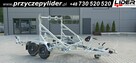 LT-185 przyczepa 305x180x170cm, kablowa do przewozu bębna - 1