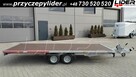 TM-373 przyczepa CarKeeper 460x203cm, laweta płaska uchylna - 2