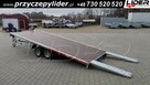 TM-373 przyczepa CarKeeper 460x203cm, laweta płaska uchylna - 13
