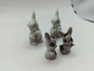 Figurki mini króliki zajączki - 8