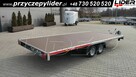 TM-373 przyczepa CarKeeper 460x203cm, laweta płaska uchylna - 3