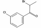 2 bromo 3 chloropropiofenon CAS: 34911-51-8 C9H8BrClO - 1