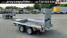 TM-289 przyczepa 260x150cm, Builder 2615 do koparki sprzętu - 6