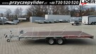 TM-373 przyczepa CarKeeper 460x203cm, laweta płaska uchylna - 6