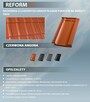 DACHÓWKA ceramiczna płaska Wienerberger Bogen niemiecka - 8