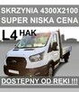 Ford Transit Skrzynia 4300 X 2100  130KM Kamera Super Niska Cena od ręki 1574zł - 1