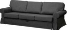 Ikea Evertsberg Rozkładana Sofa 3 Osobowa - 6