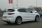 Alfa Romeo Stelvio 2,0 280 KM PANORAMA SKÓRA AUTOMAT ŁOPATKI KAMERA KSENON LEED EL. KLAPA - 9