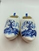 Bibelot drobiazg porcelanowy but chodak holenderski wiatraki - 2