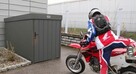 Wiata stalowa na jednoślady – ocynkowana osłona na motocykl - 7