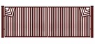 Brama typ CLASSIC - 4,00 x 1,25 m - 4