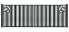 Brama typ CLASSIC - 4,00 x 1,25 m - 5