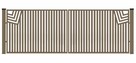 Brama typ CLASSIC - 4,00 x 1,25 m - 12