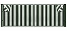 Brama typ CLASSIC - 4,00 x 1,25 m - 10