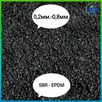 Granulat gumowy 0,2-0,8mm SBR EPDM, RUBBER GRANULES - 2