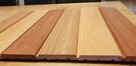 Deska drewniana meranti KL. Natur 16x120 Profil softline (E) - 6